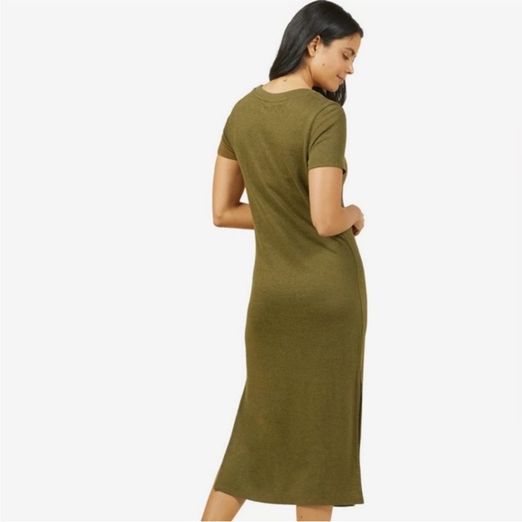 *NWT* Outerknown Neptune Tee Midi Dress - Picture 5 of 5